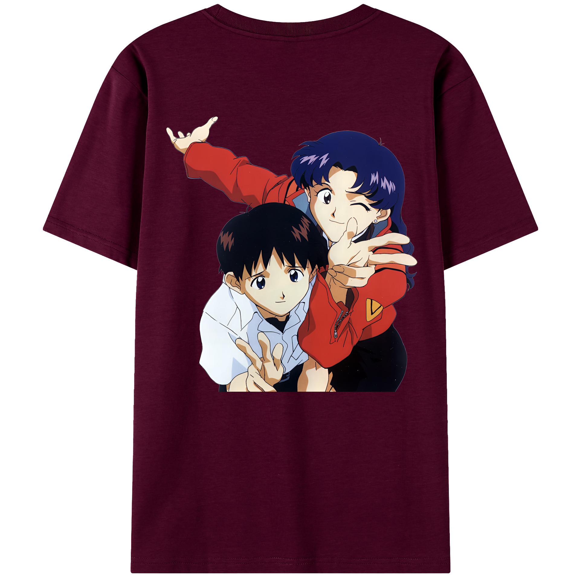 （画像用） EVA 新世紀エヴァンゲリオン レディース半袖Tシャツ(バックプリント)